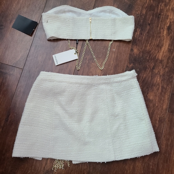 NWT Retrofete skirt and crop top set size S M & L - Picture 5 of 7
